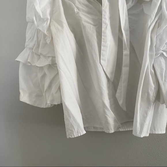 Zara Off the Shoulder Puff Sleeve - Picture 5 of 8